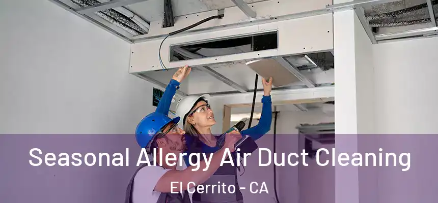  Seasonal Allergy Air Duct Cleaning El Cerrito - CA